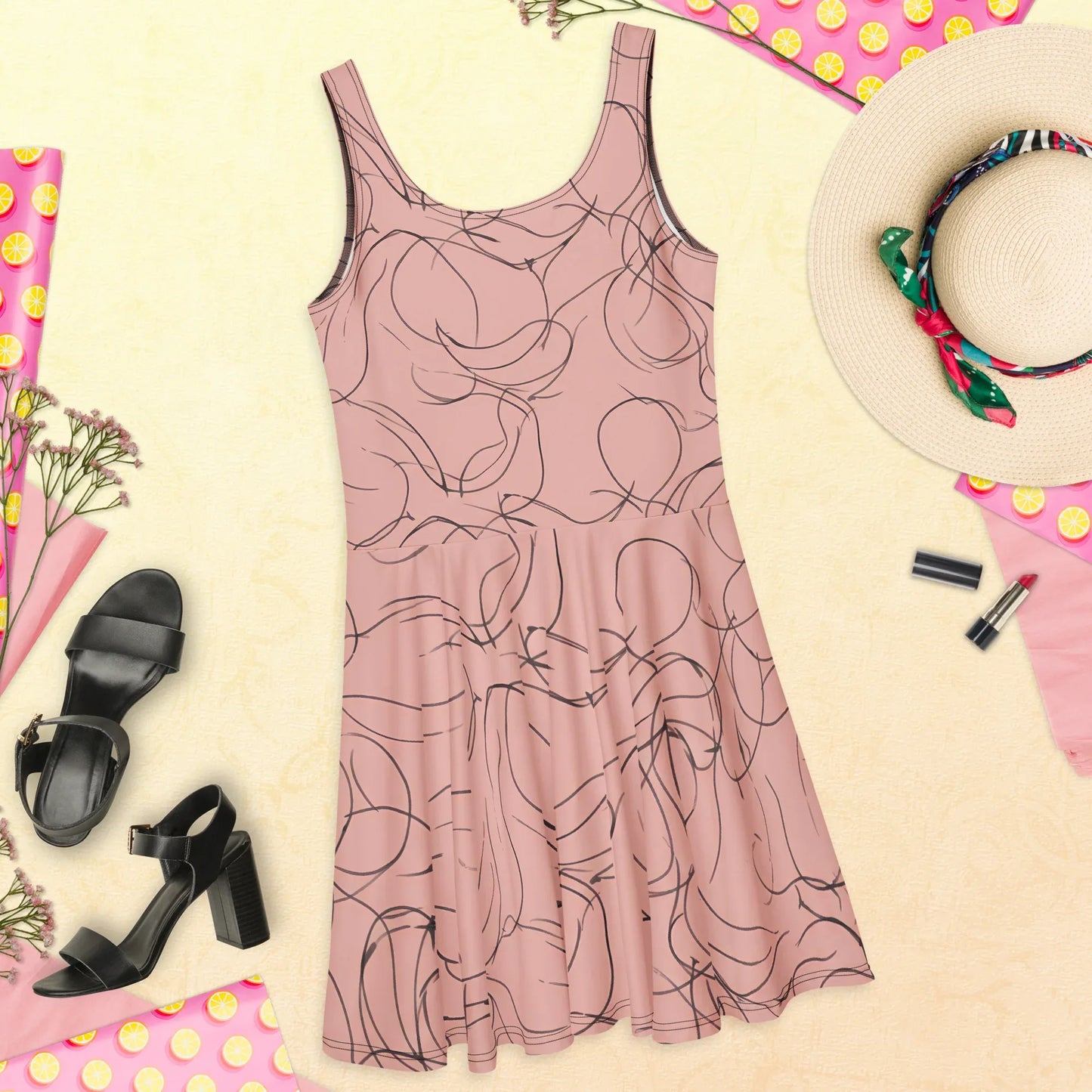 Skater Dress - AwRans Clothing