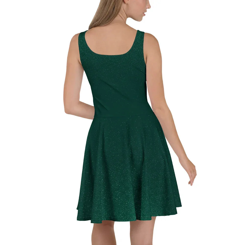 Skater Dress Skater Dress AwRans Clothing all-over-print-skater-dress-white-back-689b2e1f128b5