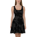 Skater Dress 3XL Skater Dress AwRans Clothing all-over-print-skater-dress-white-front-689b2ca334831