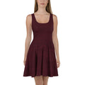 Skater Dress 3XL Skater Dress AwRans Clothing all-over-print-skater-dress-white-front-689b2cdaa5ab8
