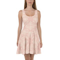 Skater Dress 3XL Skater Dress AwRans Clothing all-over-print-skater-dress-white-front-689b2de83c5f2