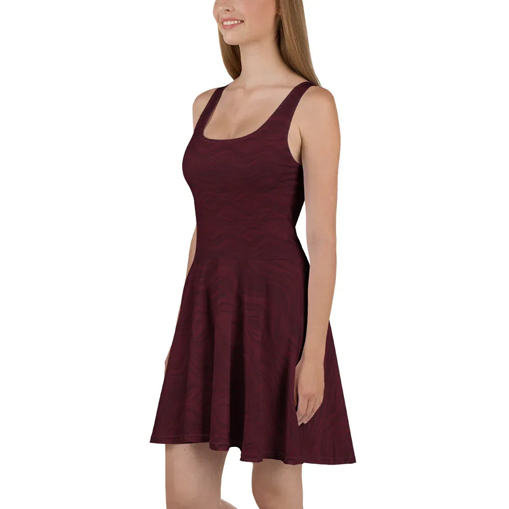 Skater Dress Skater Dress AwRans Clothing all-over-print-skater-dress-white-left-689b2cdaa6c2c
