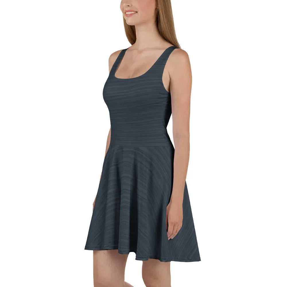 Skater Dress Skater Dress AwRans Clothing all-over-print-skater-dress-white-left-689b2d7a8a416