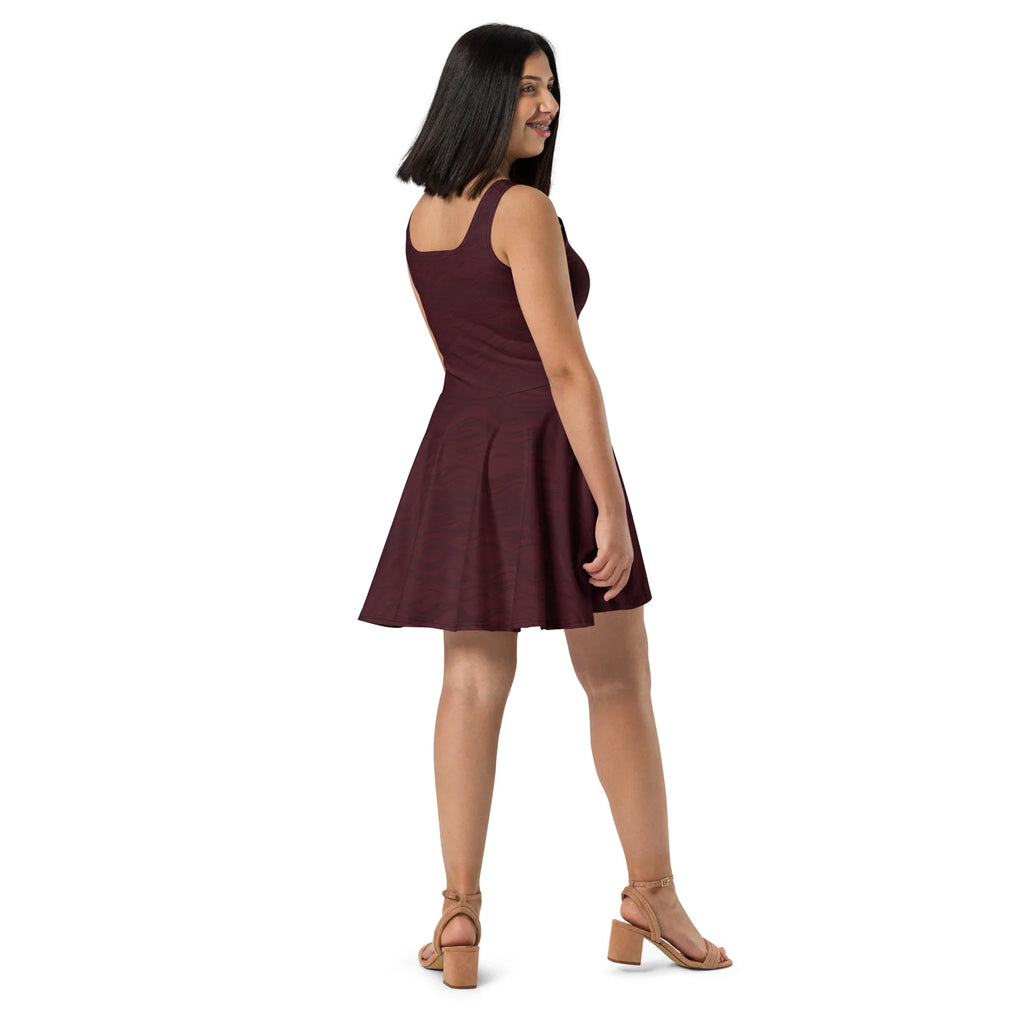 Skater Dress Skater Dress AwRans Clothing all-over-print-skater-dress-white-right-689b2cdaa674a