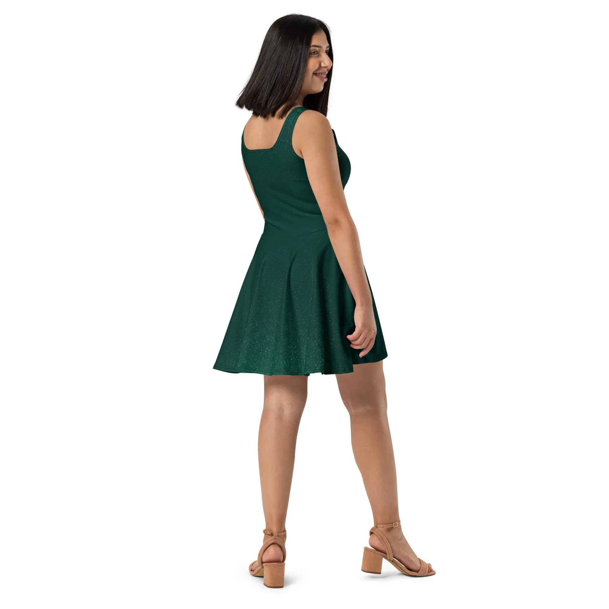 Skater Dress Skater Dress AwRans Clothing all-over-print-skater-dress-white-right-689b2e1f1247a