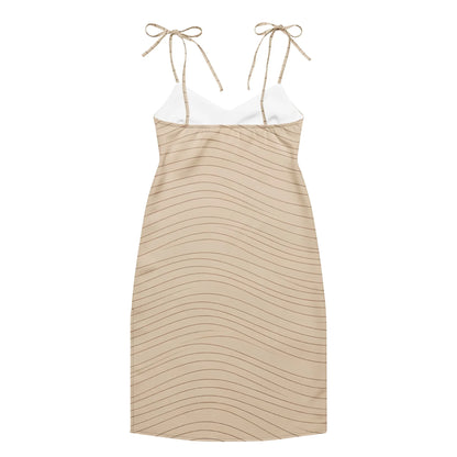 Tie-Strap Midi Dress - AwRans Clothing