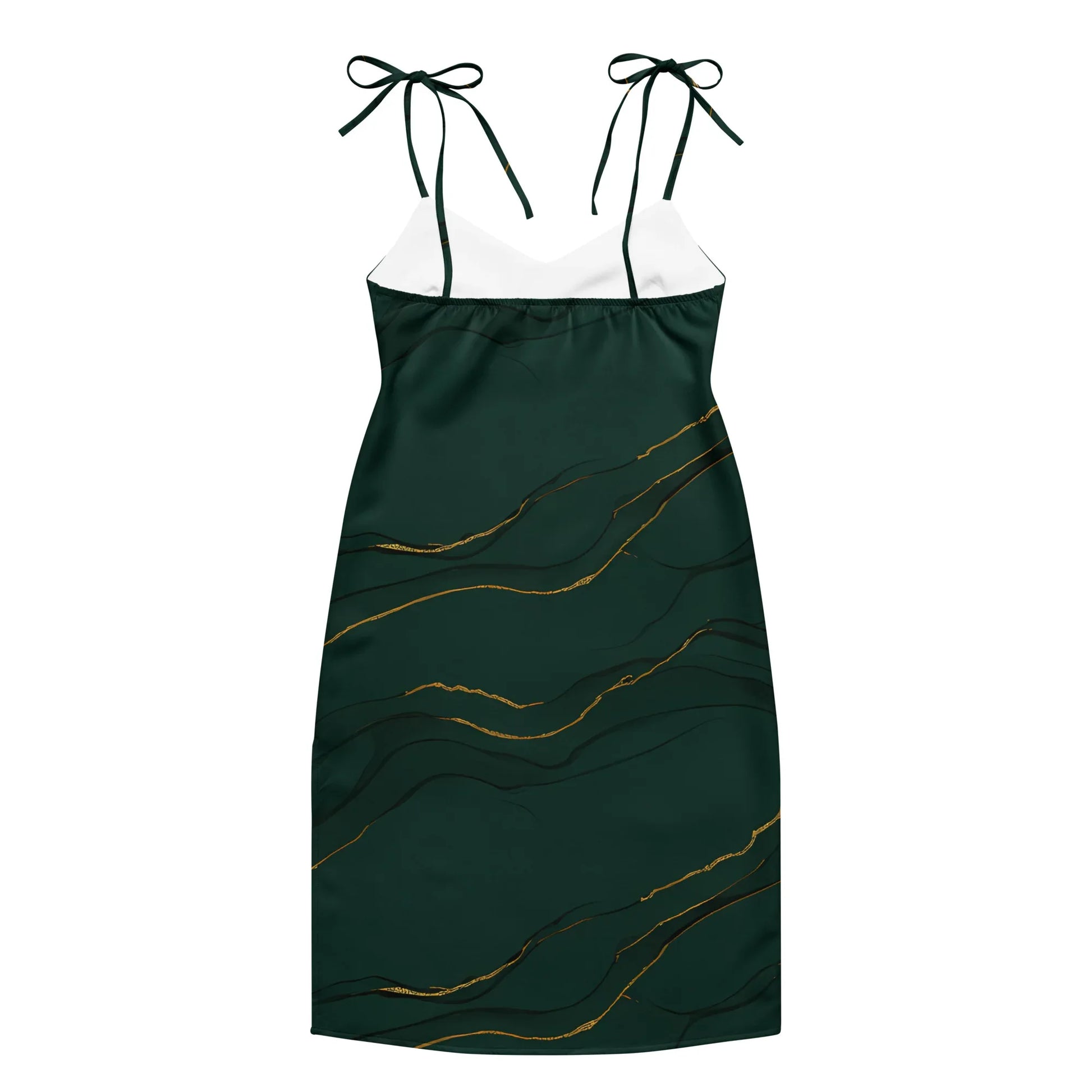 Tie-Strap Midi Dress - AwRans Clothing