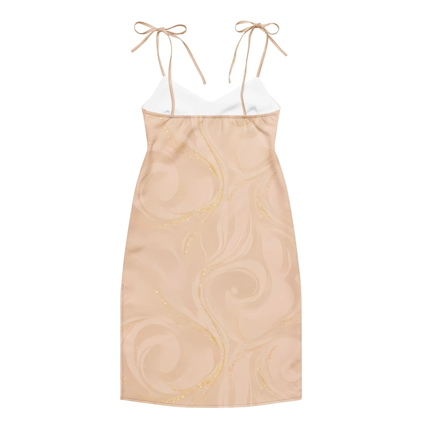 Tie-Strap Midi Dress - AwRans Clothing