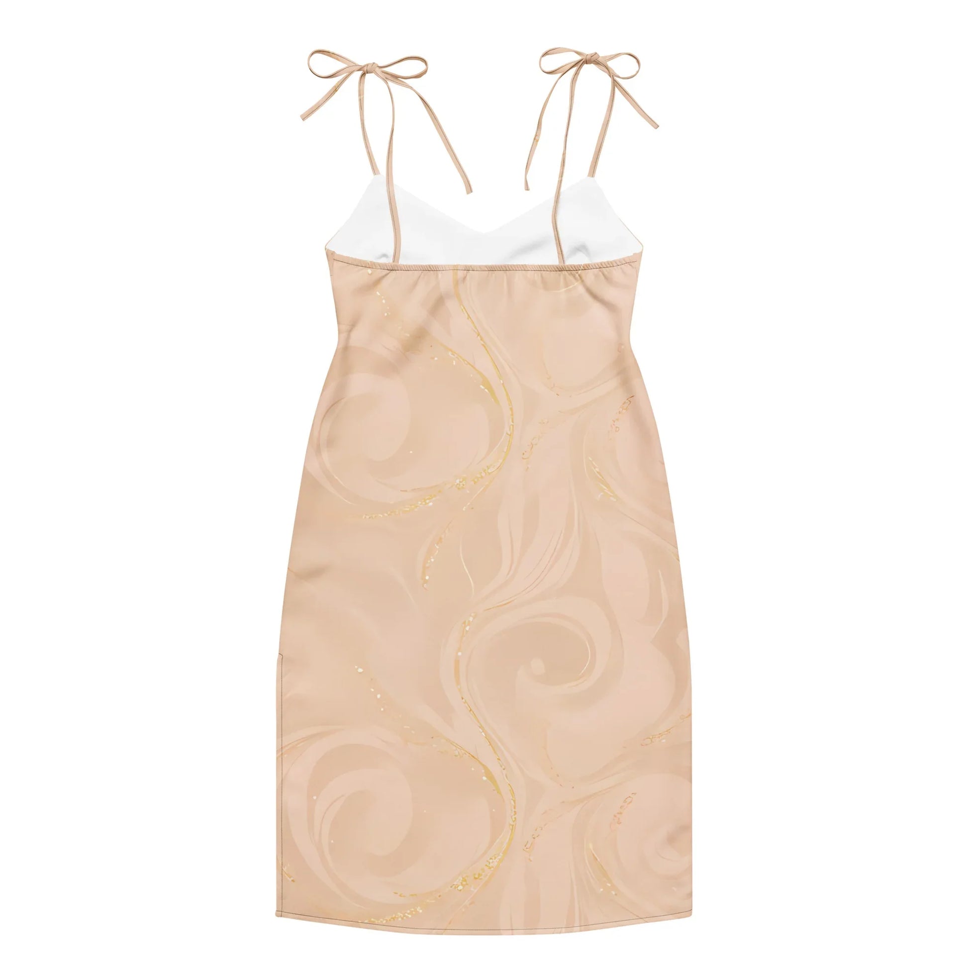 Tie-Strap Midi Dress - AwRans Clothing