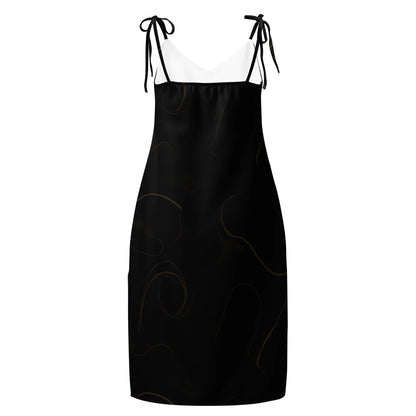 Tie-Strap Midi Dress - AwRans Clothing