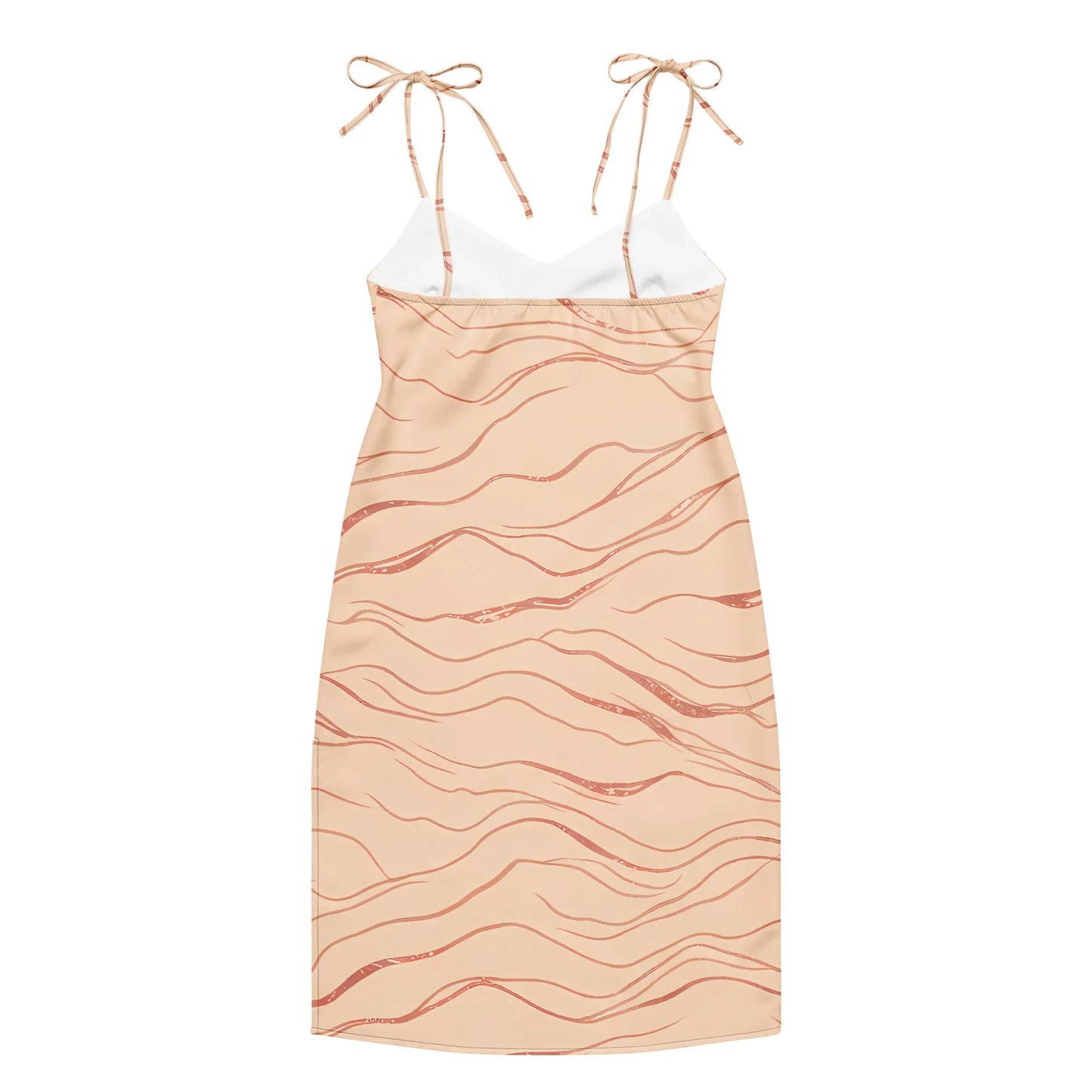 Tie-Strap Midi Dress - AwRans Clothing