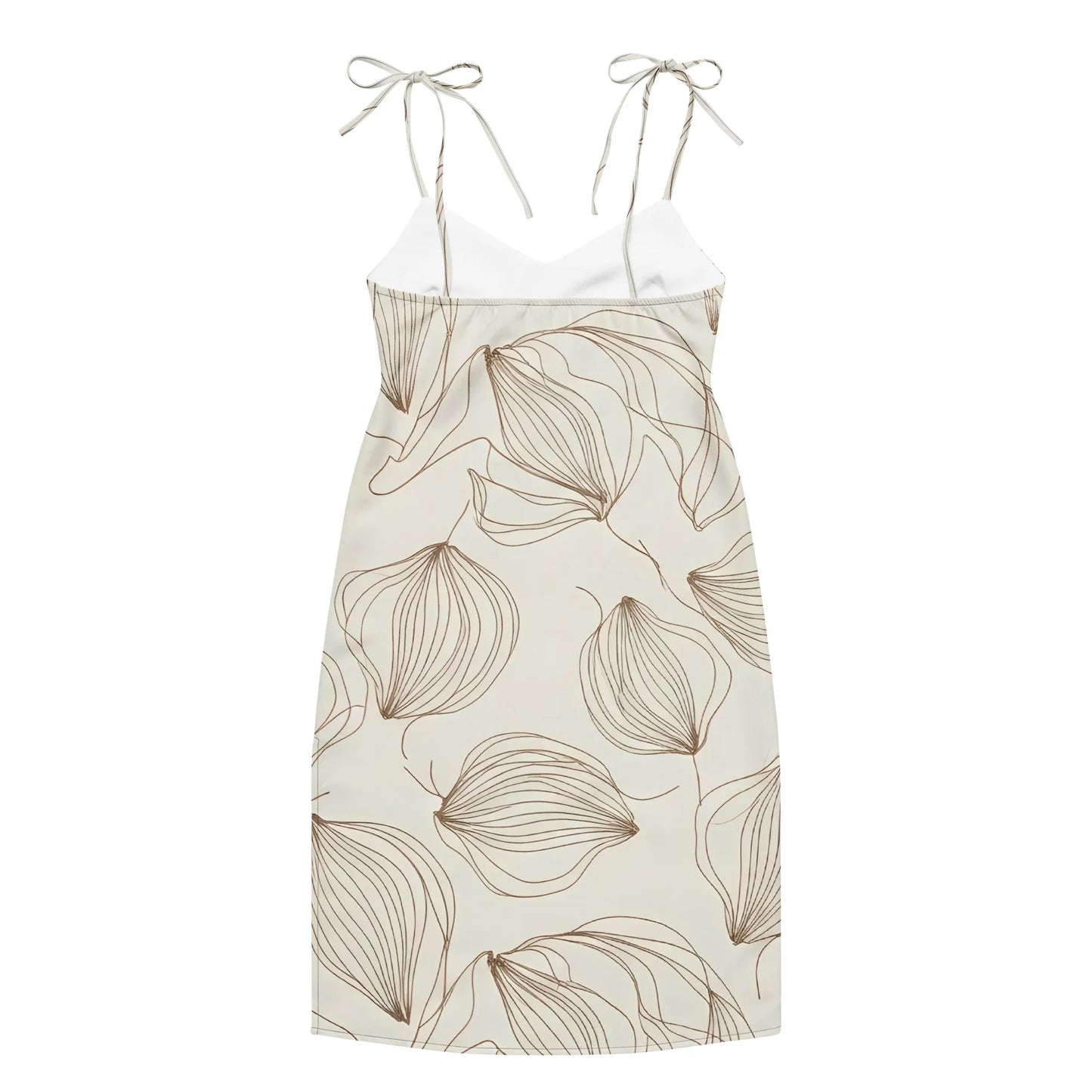 Tie-Strap Midi Dress - AwRans Clothing