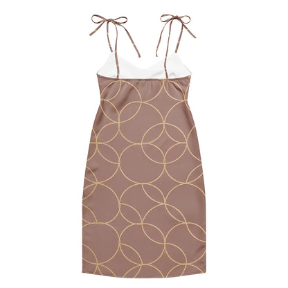 Tie-Strap Midi Dress - AwRans Clothing