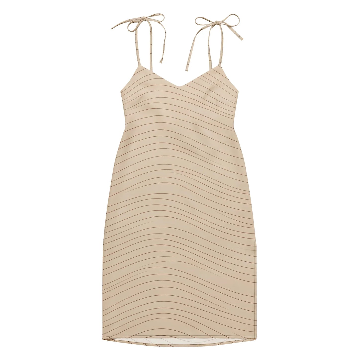 Tie-Strap Midi Dress - AwRans Clothing