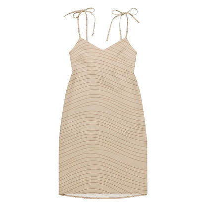 Tie-Strap Midi Dress - AwRans Clothing