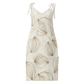 Tie-Strap Midi Dress Black Dress AwRans Clothing all-over-print-slip-dress-black-front-689c5a0381c1a