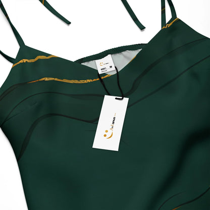 Tie-Strap Midi Dress - AwRans Clothing