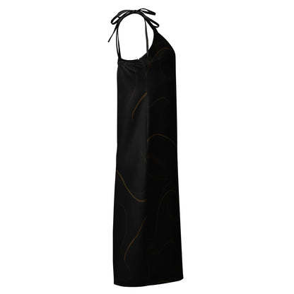 Tie-Strap Midi Dress - AwRans Clothing