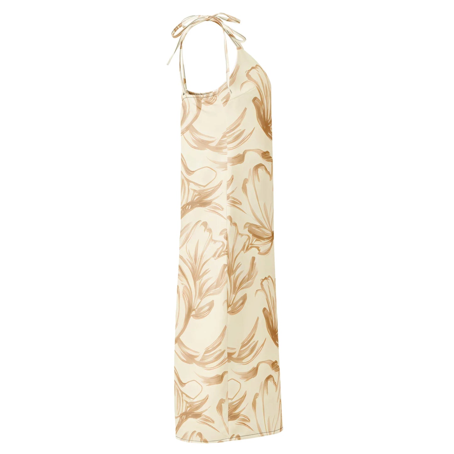 Tie-Strap Midi Dress - AwRans Clothing