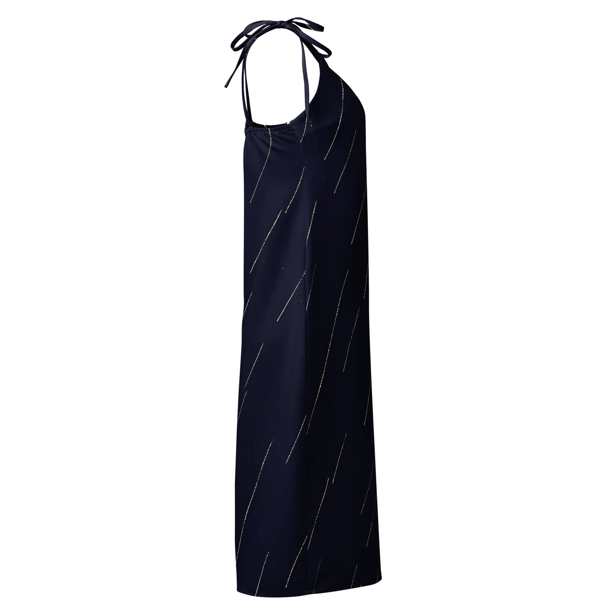 Tie-Strap Midi Dress - AwRans Clothing