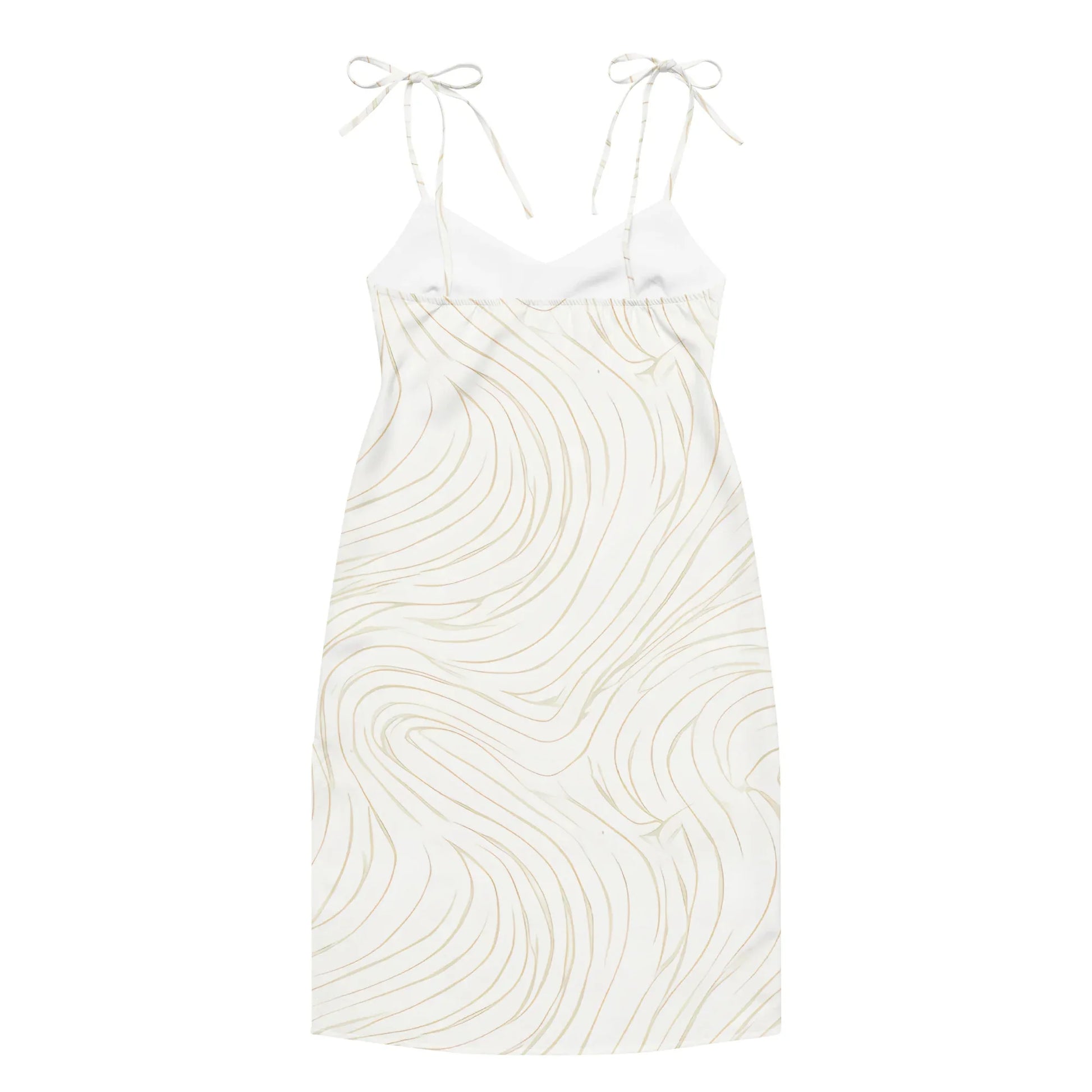 Tie-Strap Midi Dress - AwRans Clothing