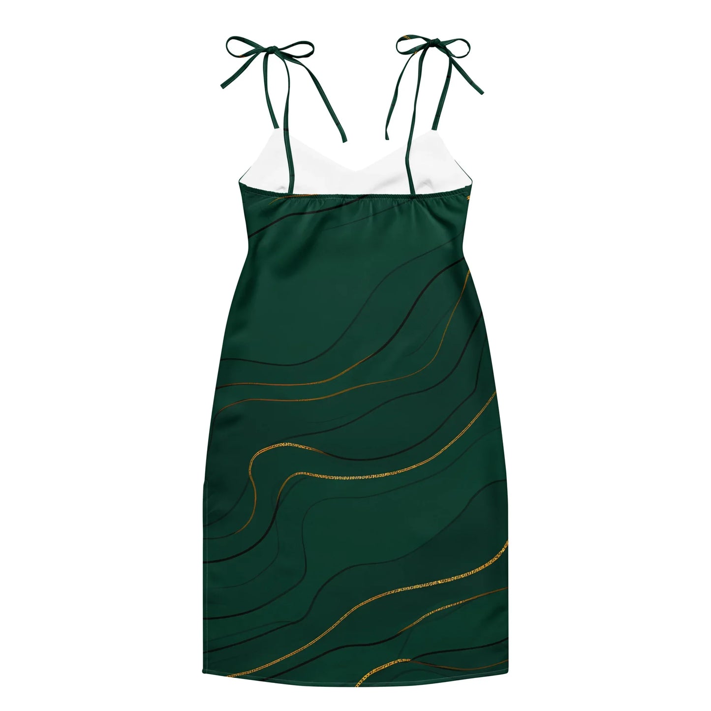 Tie-Strap Midi Dress - AwRans Clothing