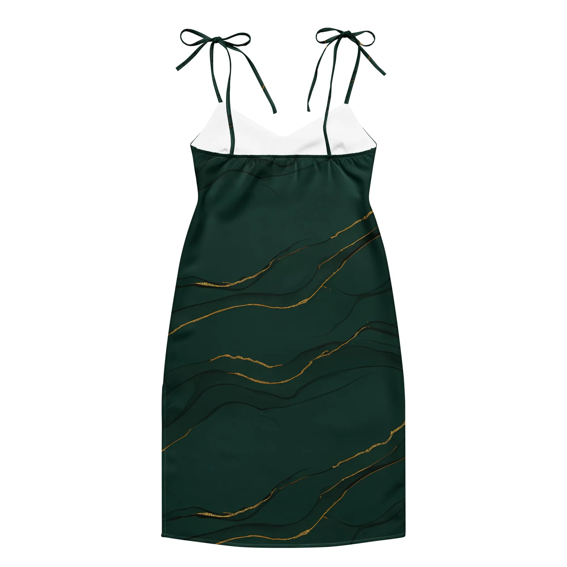 Tie-Strap Midi Dress - AwRans Clothing