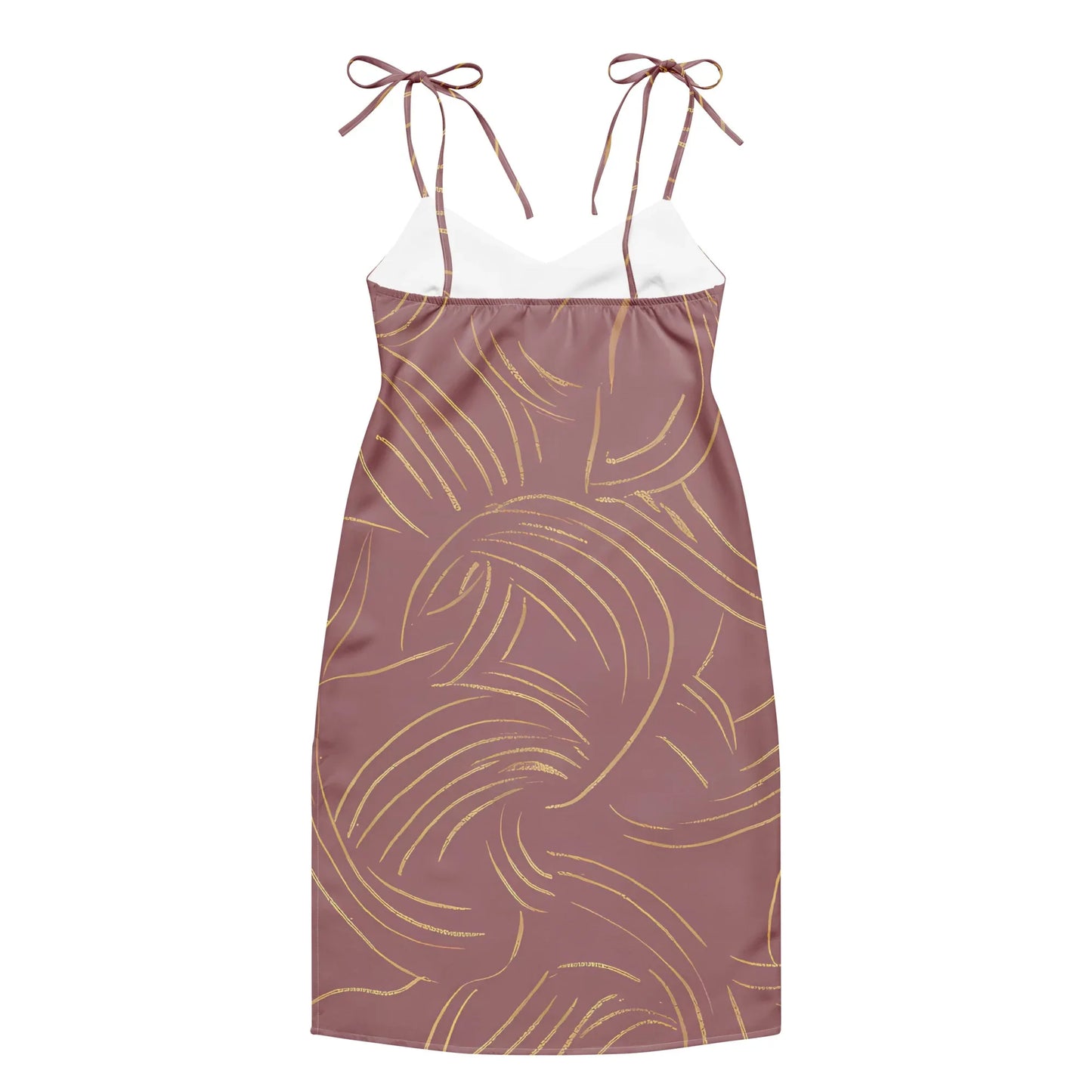 Tie-Strap Midi Dress - AwRans Clothing