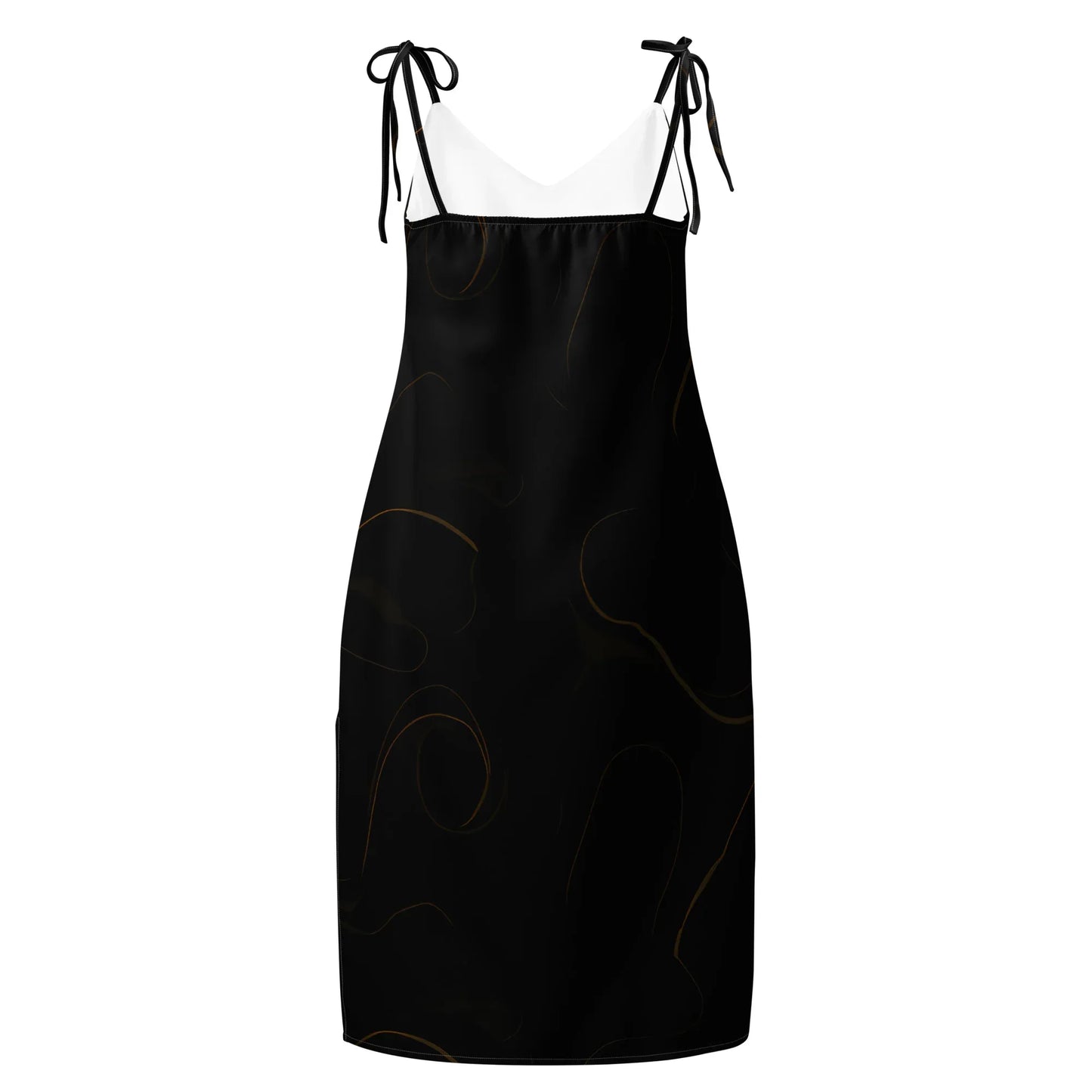 Tie-Strap Midi Dress - AwRans Clothing