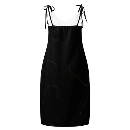 Tie-Strap Midi Dress - AwRans Clothing