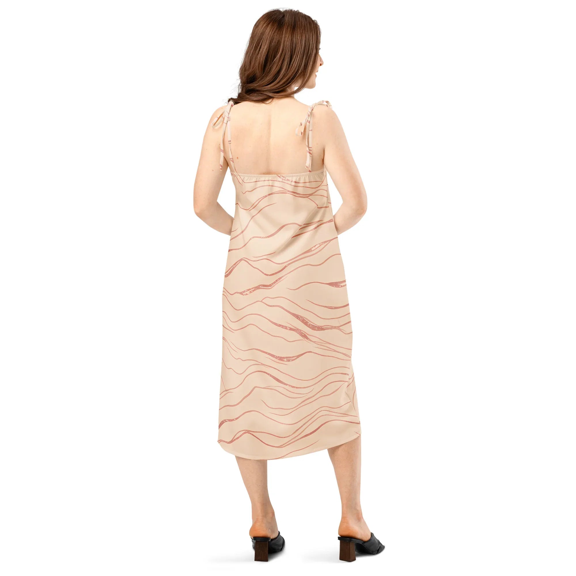 Tie-Strap Midi Dress Dress AwRans Clothing all-over-print-slip-dress-white-back-689c59969ad4f