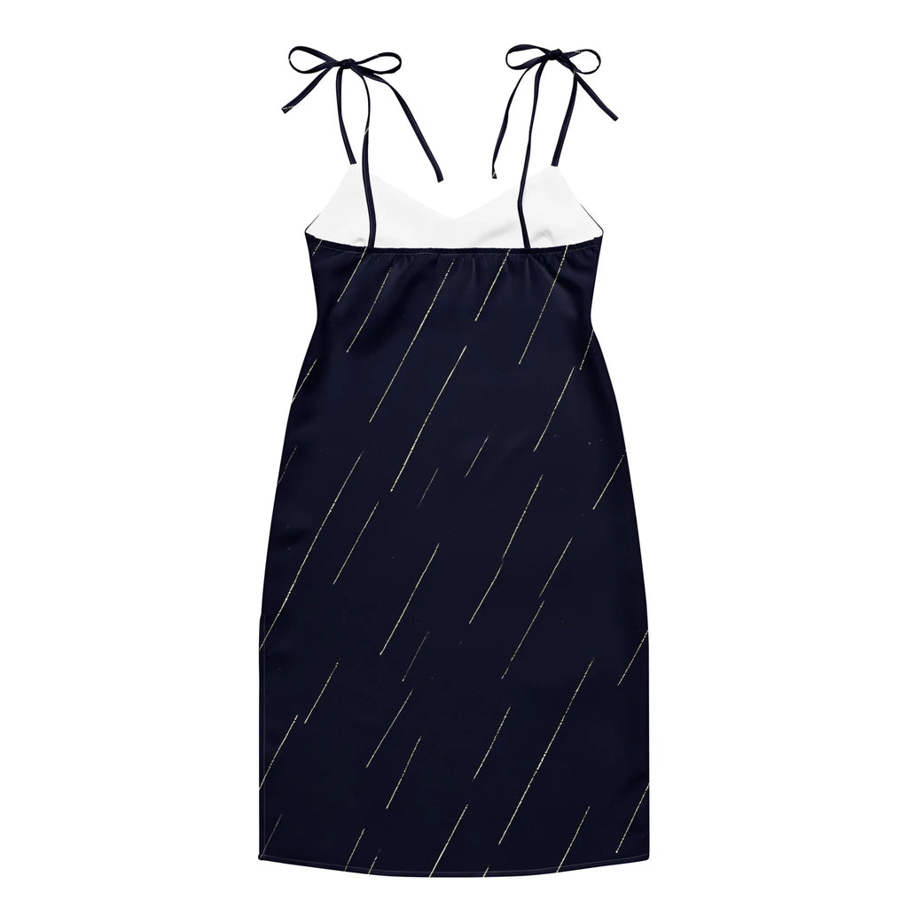 Tie-Strap Midi Dress Dress AwRans Clothing all-over-print-slip-dress-white-back-689c59cb1178c