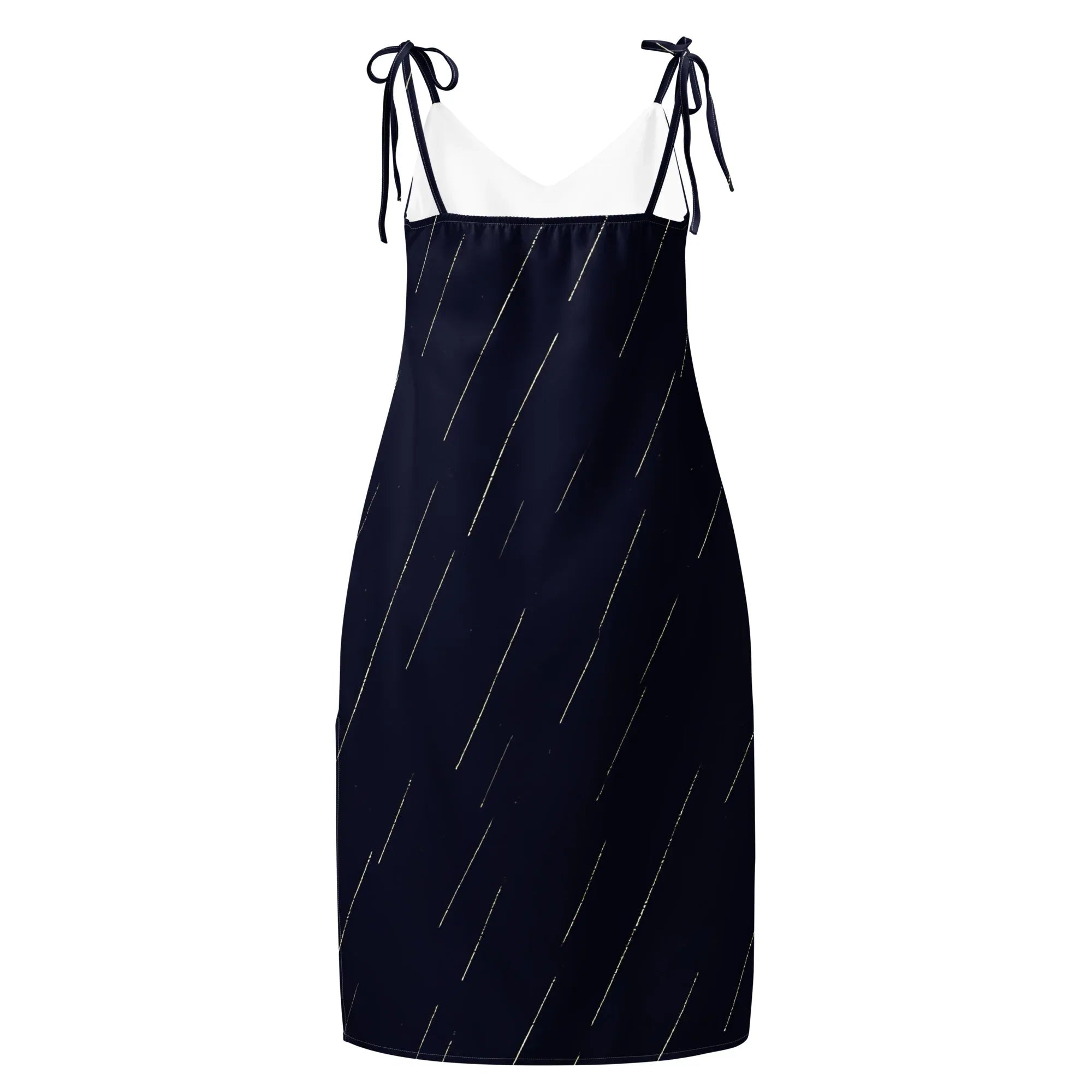 Tie-Strap Midi Dress Dress AwRans Clothing all-over-print-slip-dress-white-back-689c59cb11f4e