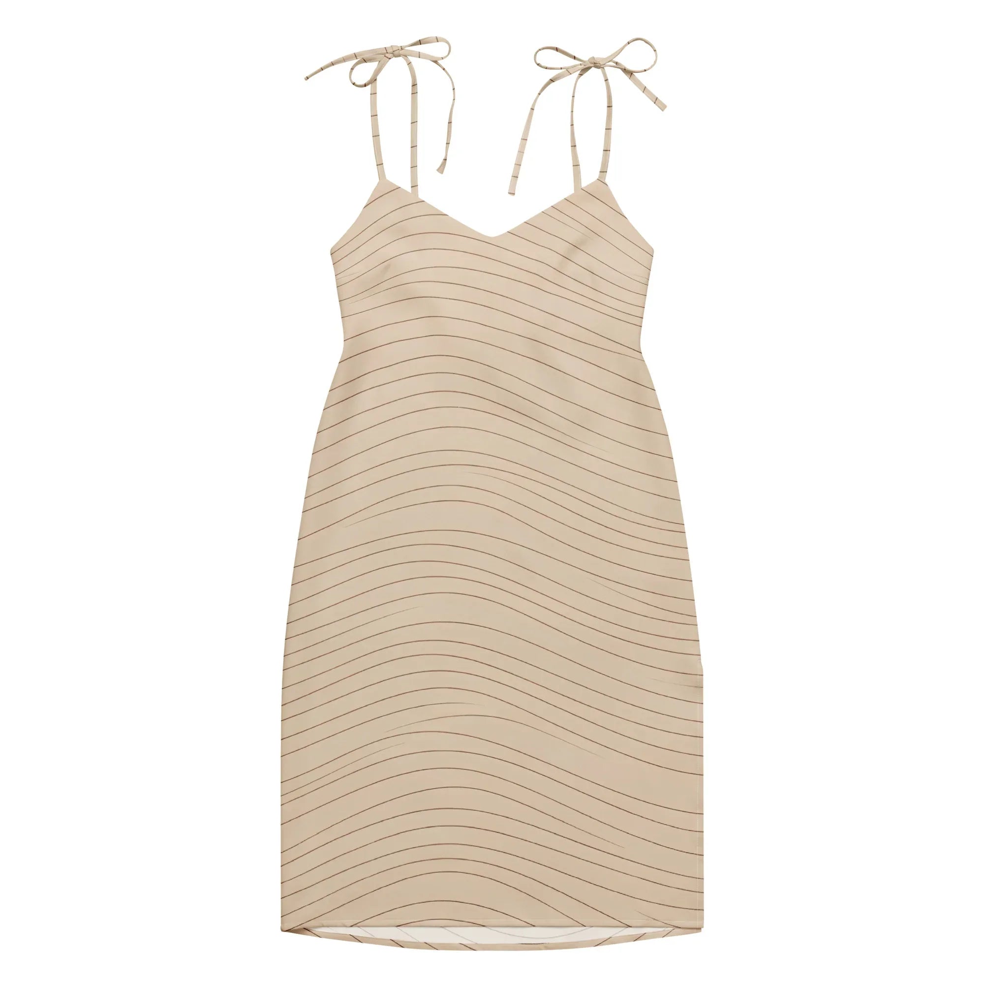 Tie-Strap Midi Dress Dress AwRans Clothing all-over-print-slip-dress-white-front-689c575a3639b