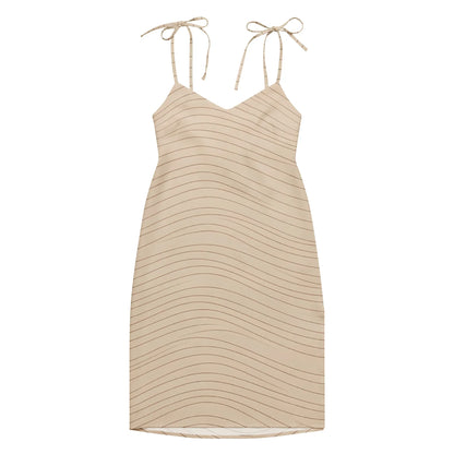 Tie-Strap Midi Dress - AwRans Clothing