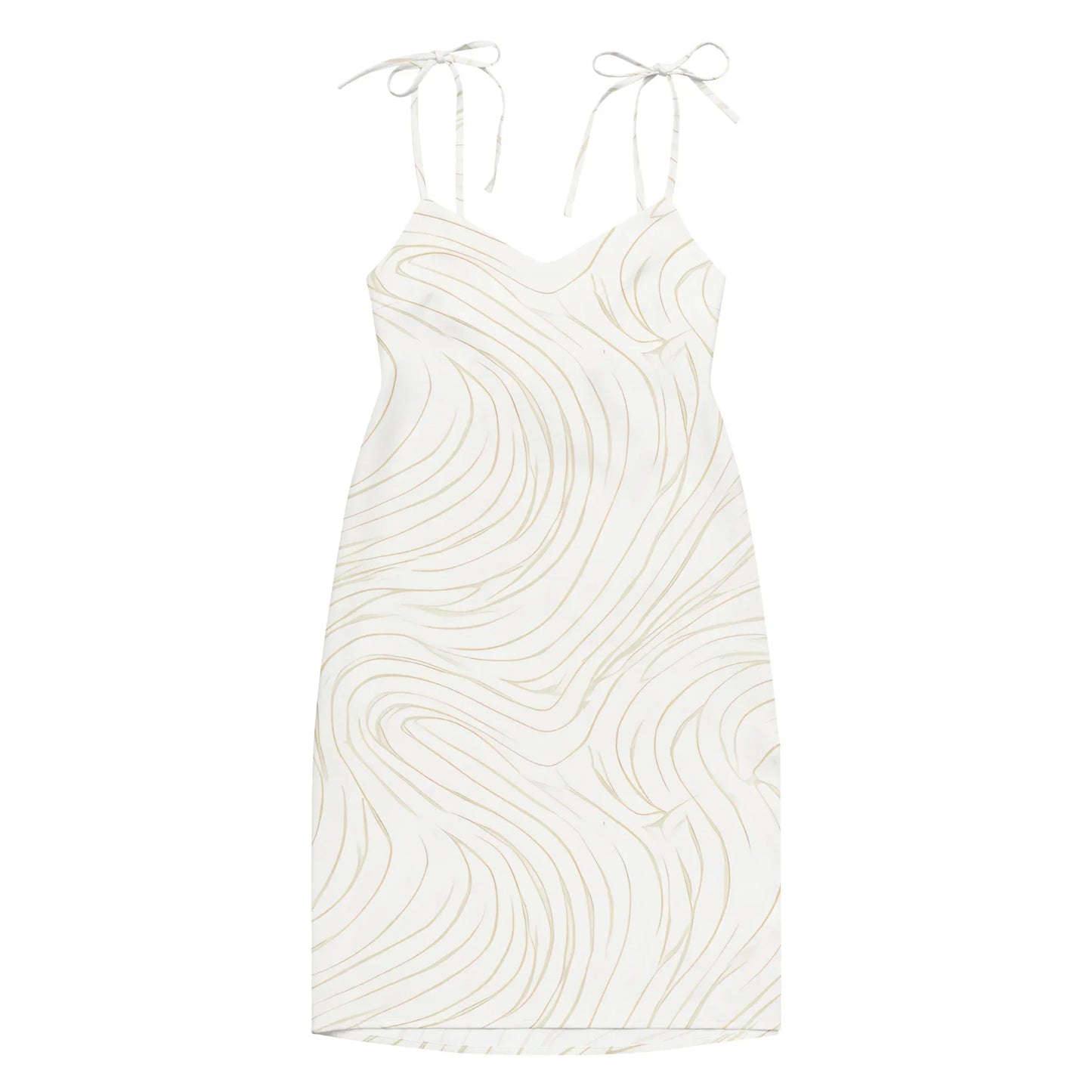 Tie-Strap Midi Dress - AwRans Clothing