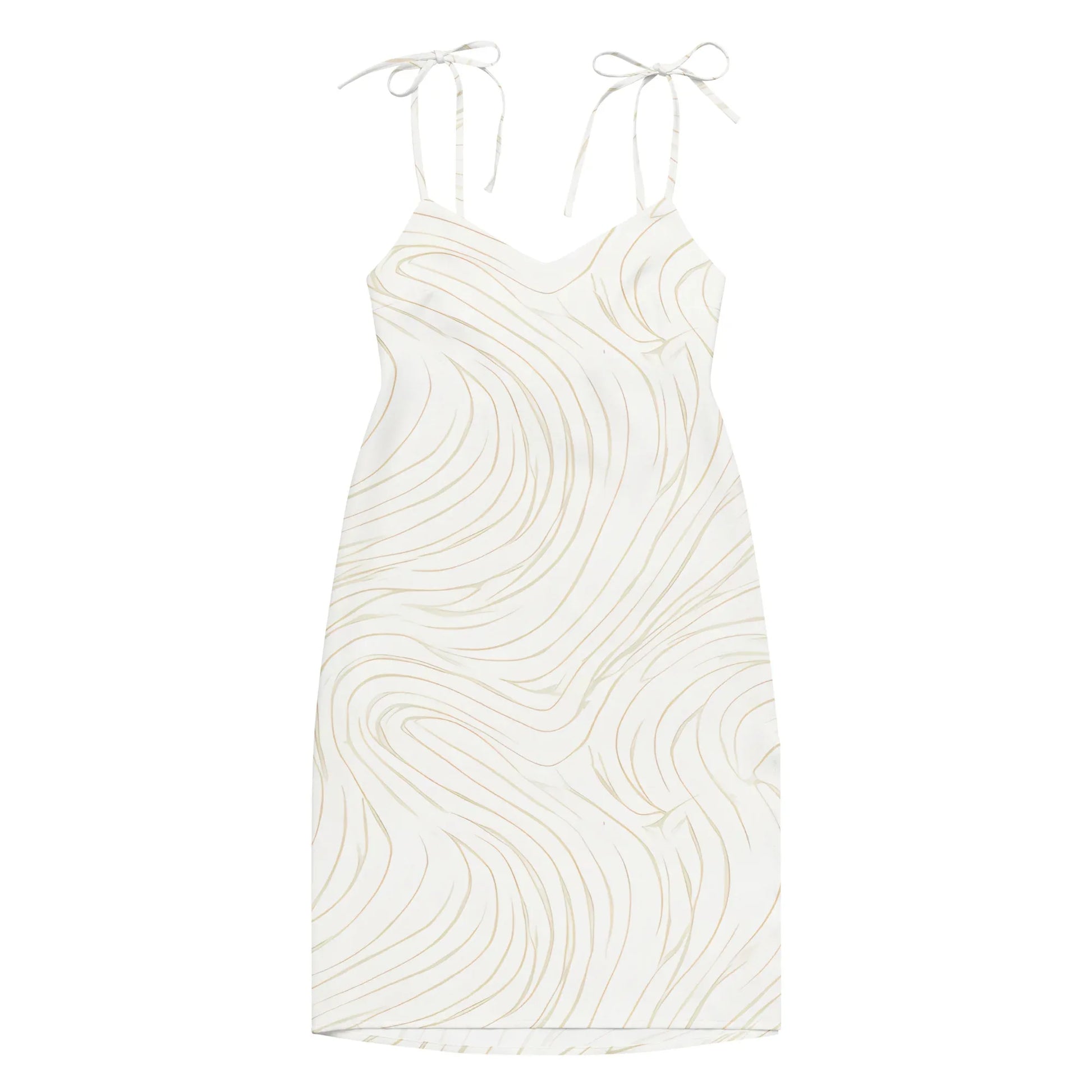 Tie-Strap Midi Dress - AwRans Clothing