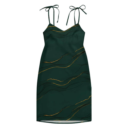 Tie-Strap Midi Dress - AwRans Clothing