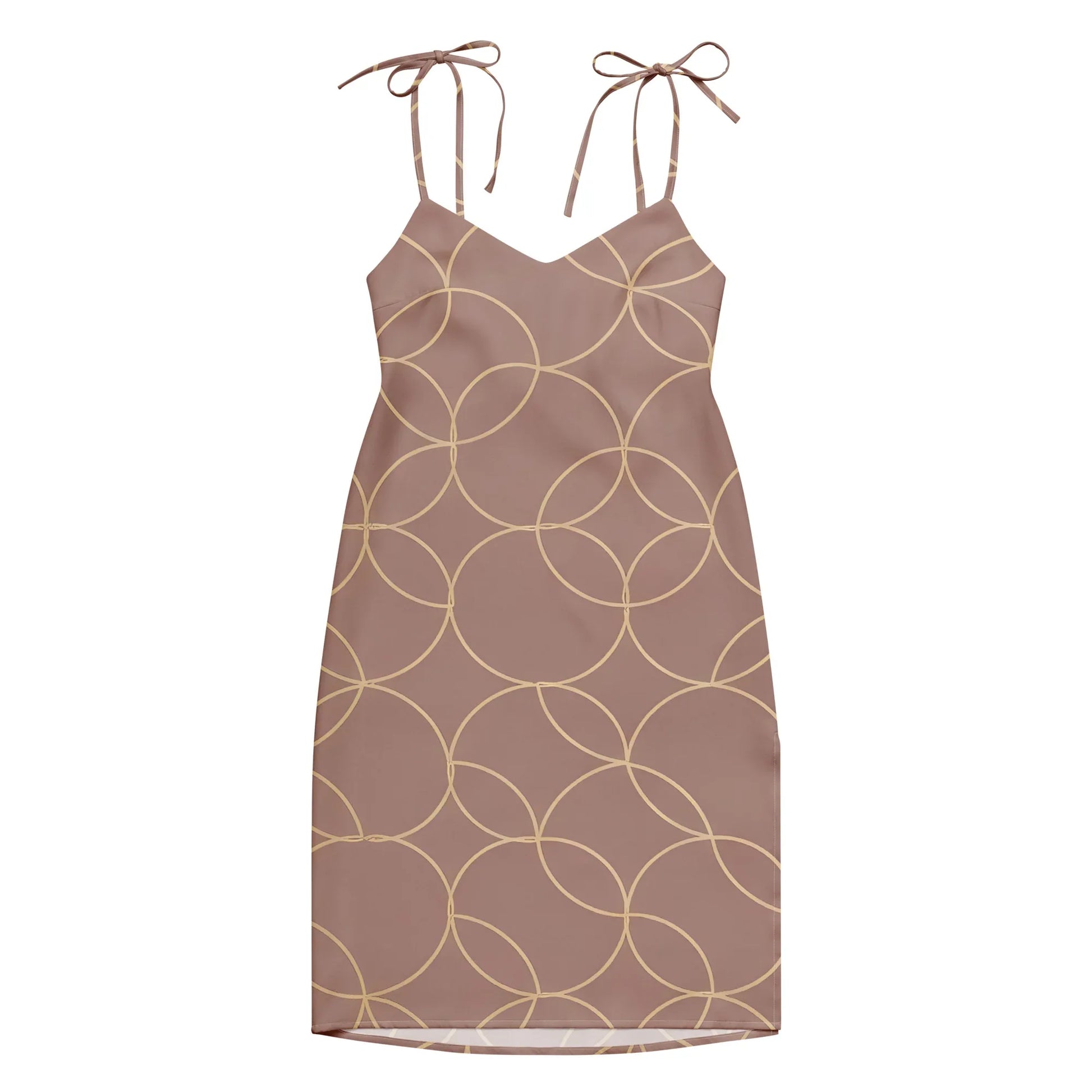 Tie-Strap Midi Dress - AwRans Clothing