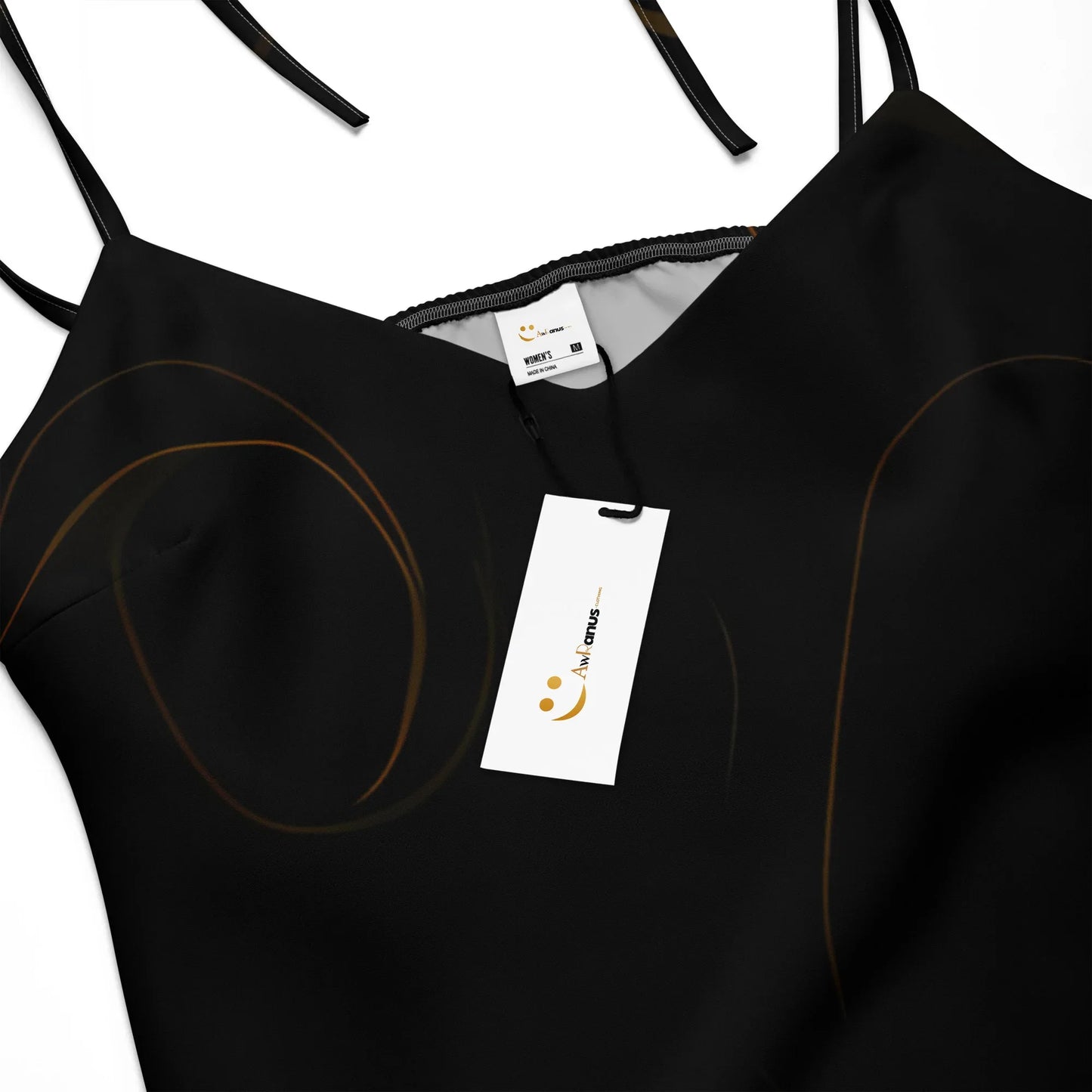 Tie-Strap Midi Dress - AwRans Clothing