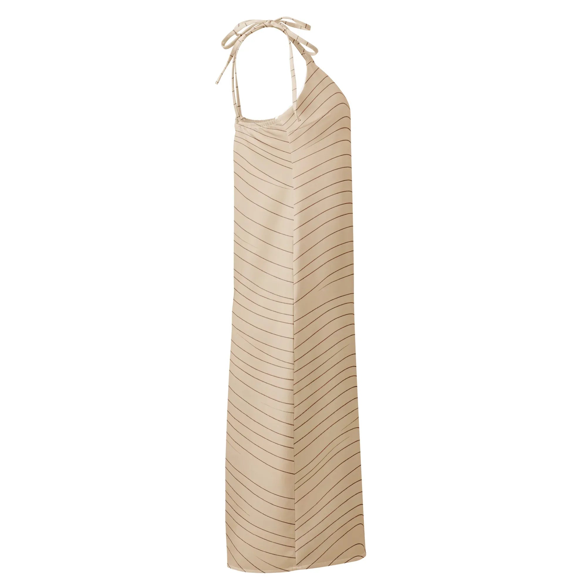 Tie-Strap Midi Dress Dress AwRans Clothing all-over-print-slip-dress-white-right-689c575a36e93