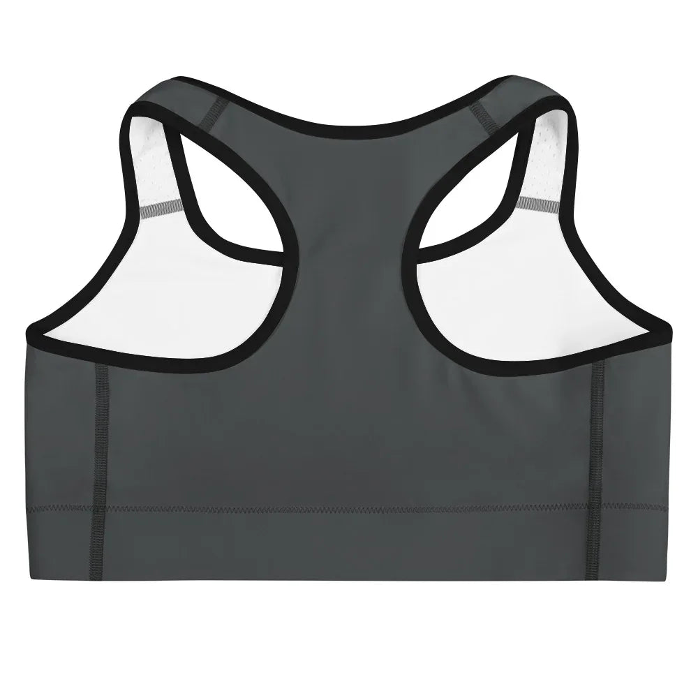 Sports Bra Black-Onyx - AwRans Clothing