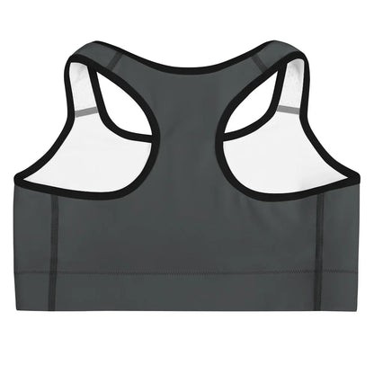 Sports Bra Black-Onyx - AwRans Clothing