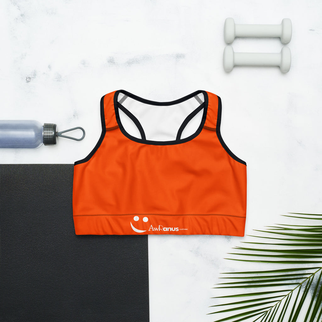 Sports Bra Sports Bra AwRans Clothing all-over-print-sports-bra-black-front-67ebec034766f