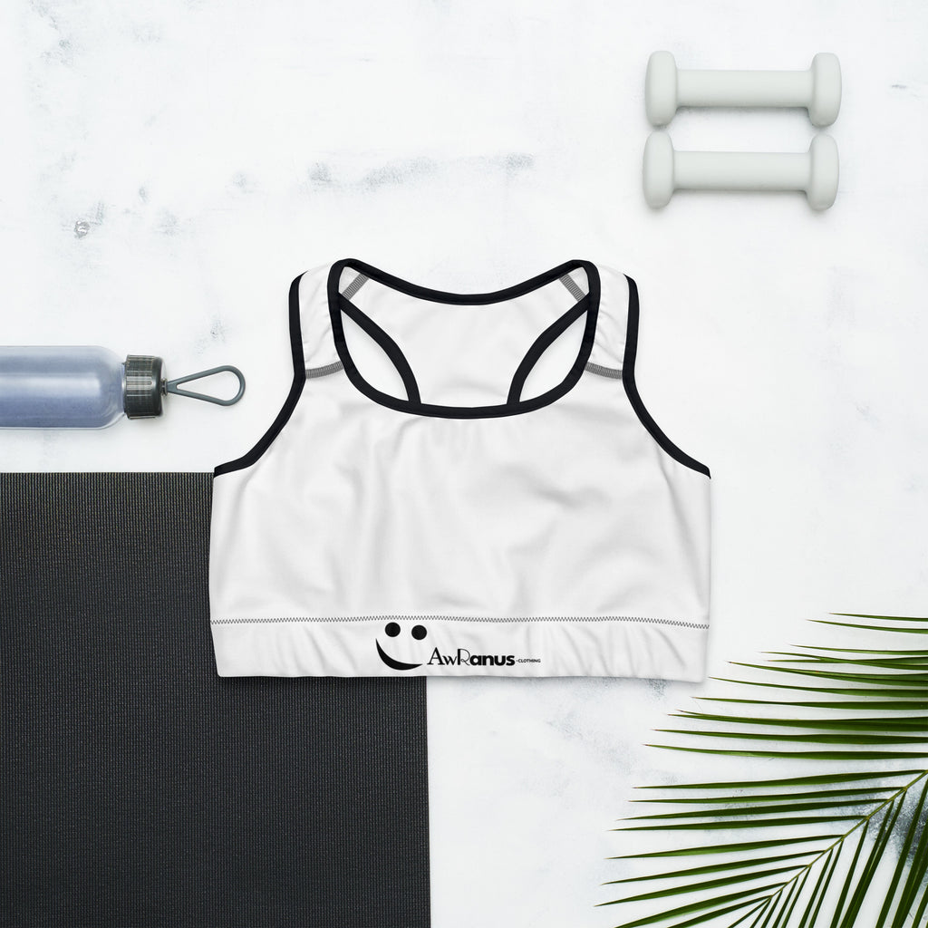 Sports Bra Sports Bra AwRans Clothing all-over-print-sports-bra-black-front-67ebf2f198df4