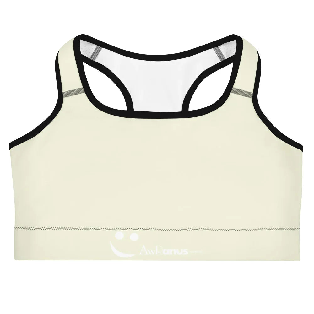 Sports Bra Black Sports Bra AwRans Clothing all-over-print-sports-bra-black-front-67ebf3781f219