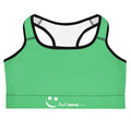 Sports Bra Black Sports Bra AwRans Clothing all-over-print-sports-bra-black-front-67ebf3ff01218