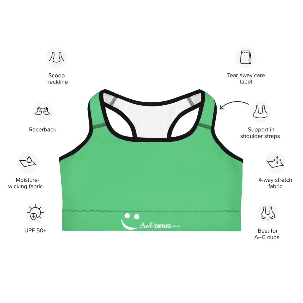 Sports Bra Sports Bra AwRans Clothing all-over-print-sports-bra-black-front-67ebf3ff02de4