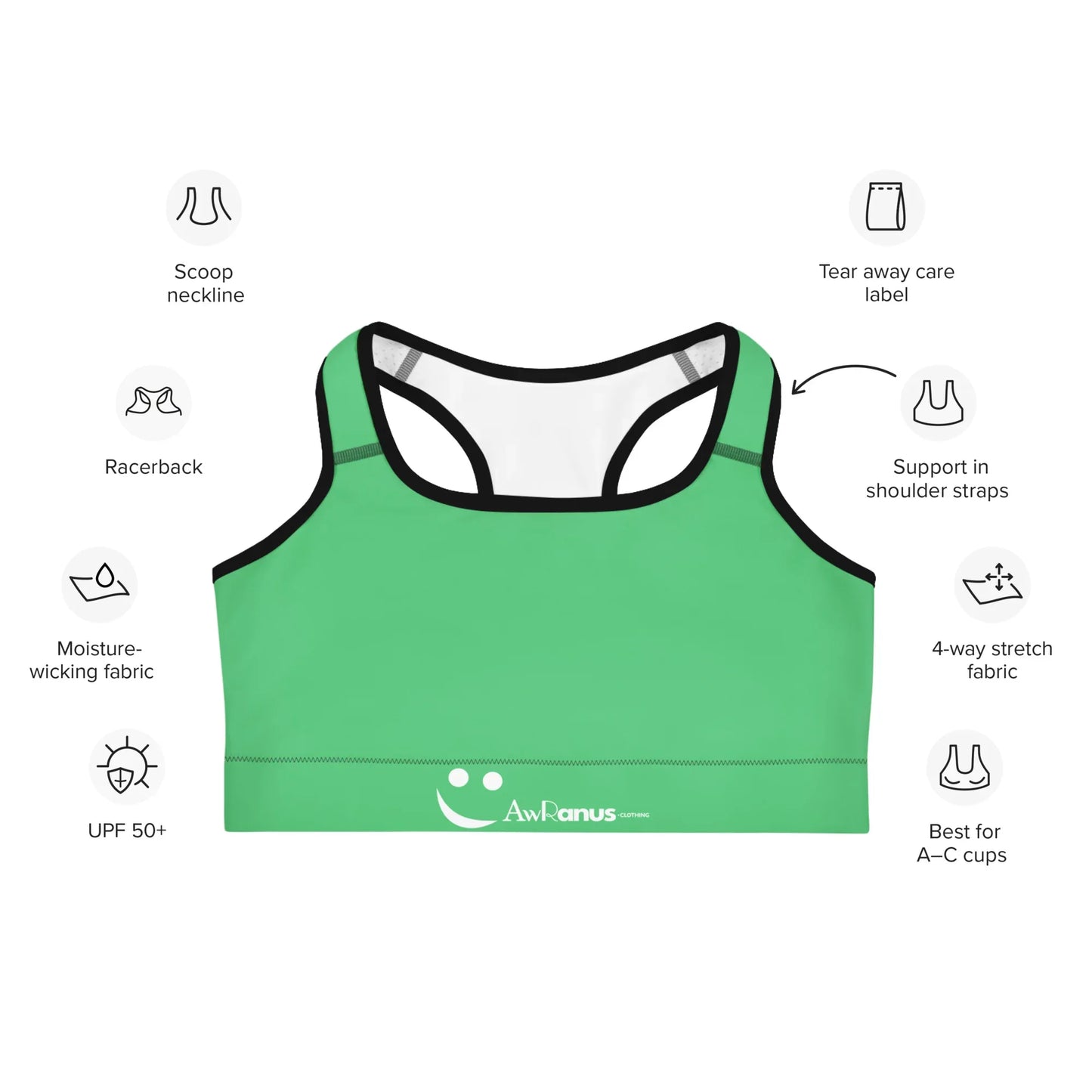 Sports Bra - AwRans Clothing