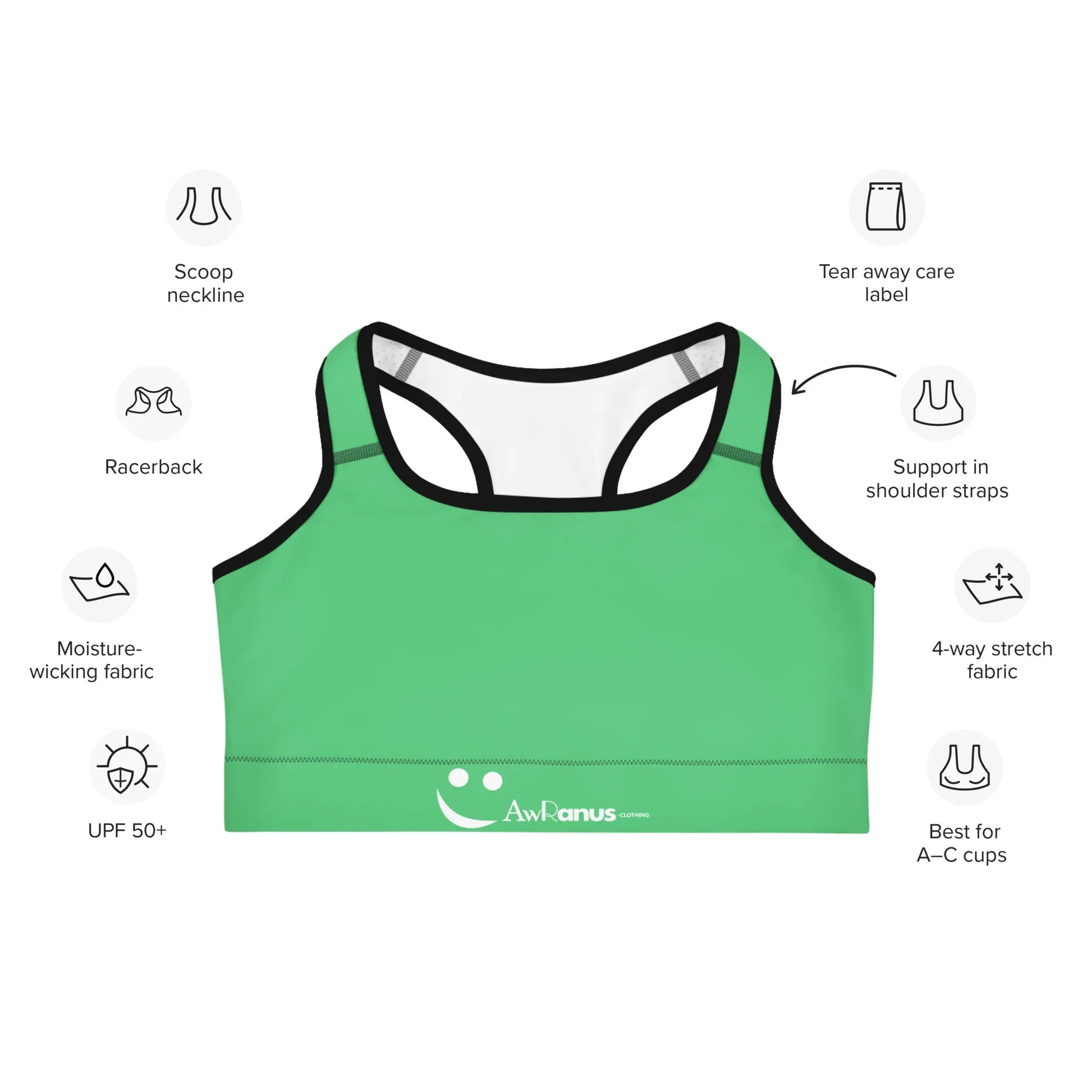 Sports Bra - AwRans Clothing